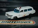 Matchbox Lesney Car Cadillac Ambulance  White. Uploaded by Mike-Bell